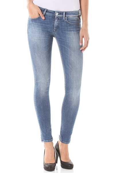 Replay Luz - Blu Donna Sottile Jeans (S2995)
